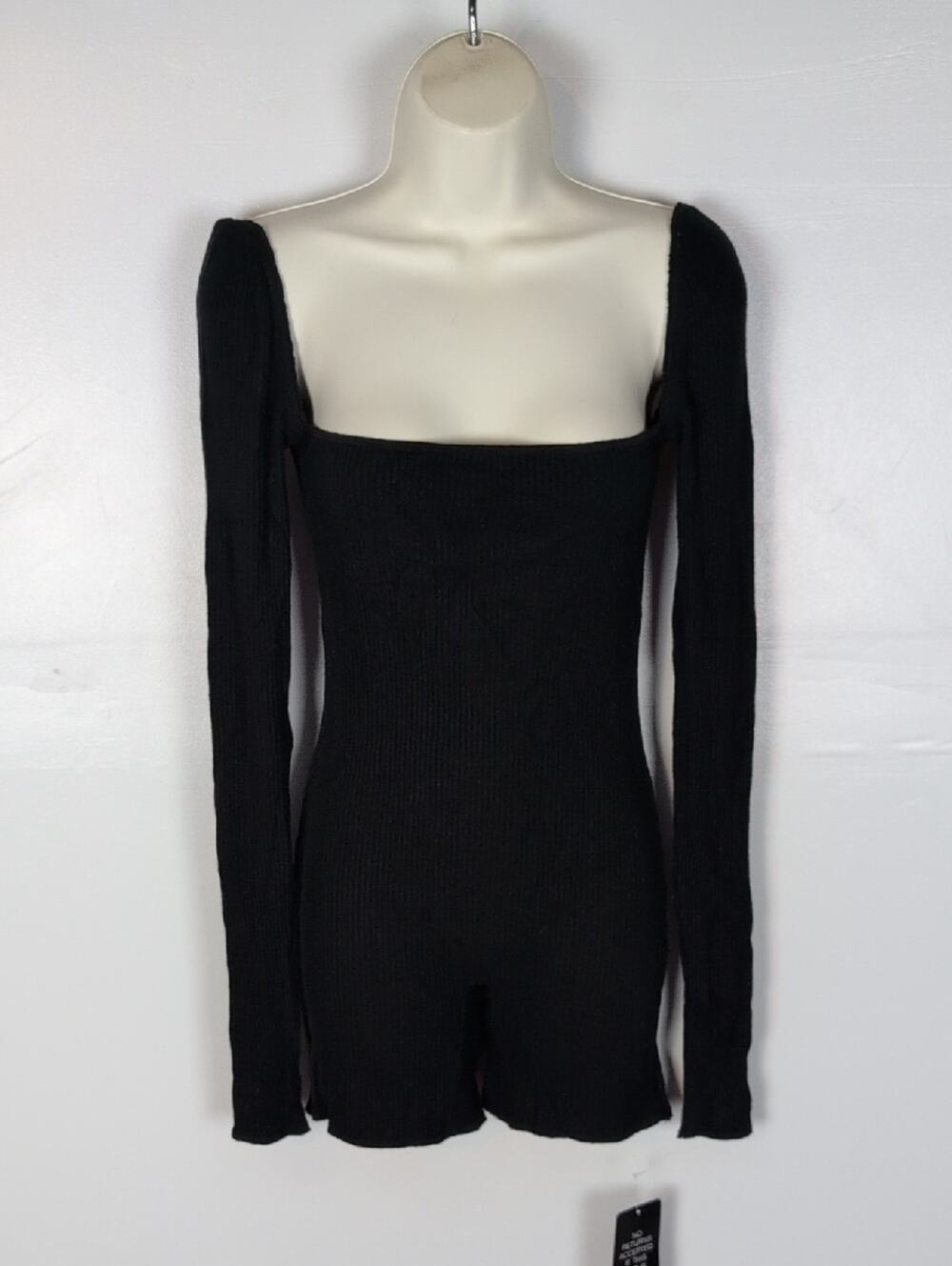 Are You Am I Ribbed Catsuit Romper